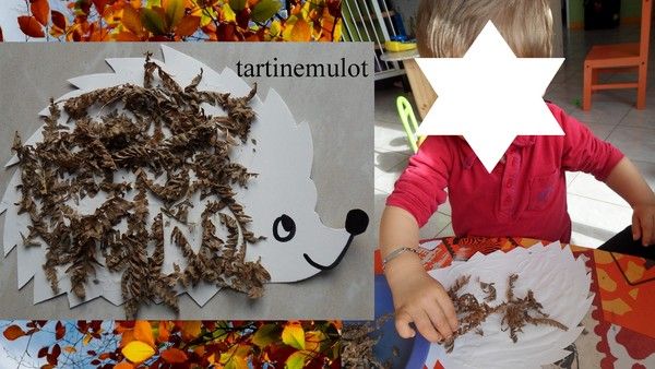 hérisson décoré par Naël