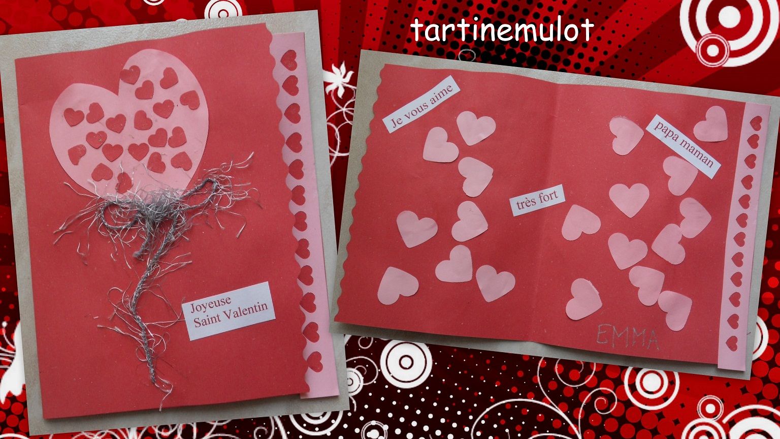 cartes saint valentin